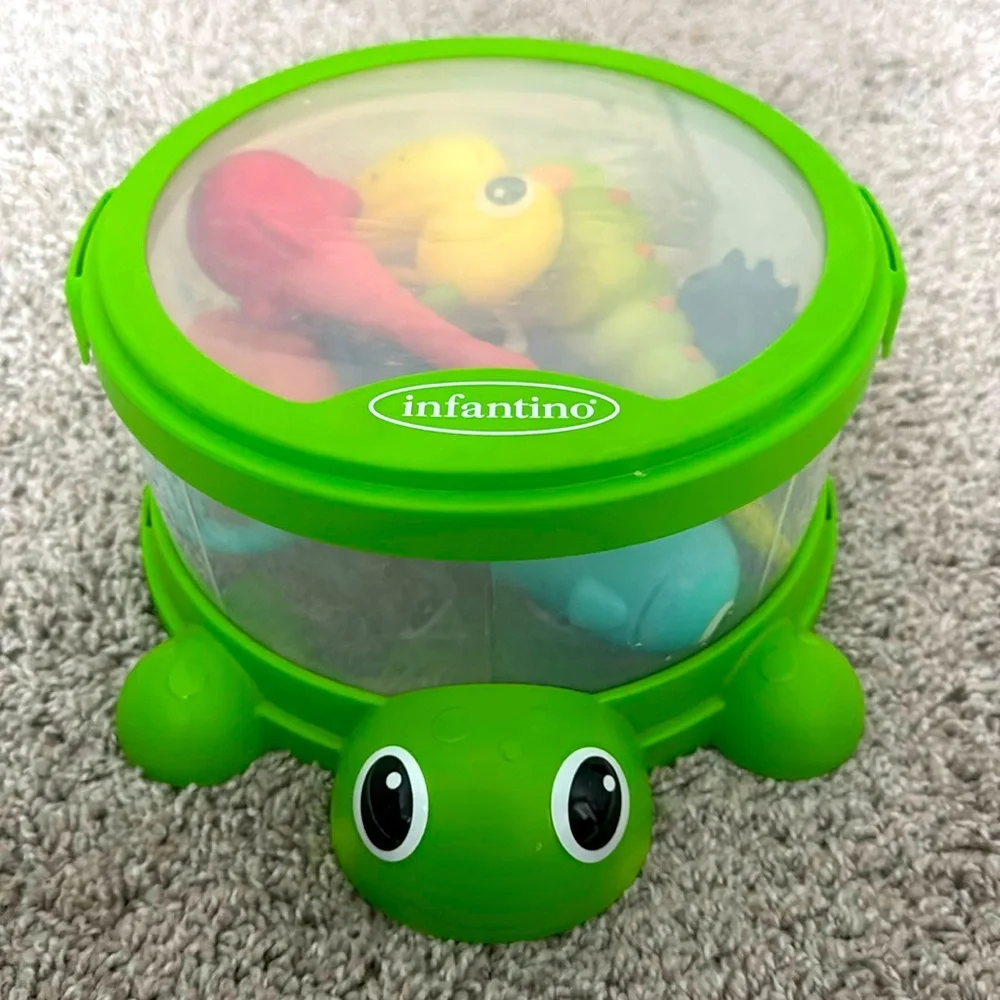 Infantino Baby Turtle Band Toy - Picture 2 of 10